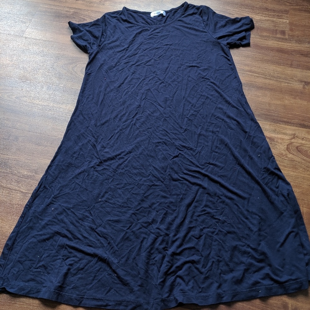 Navy T-Shirt Dress